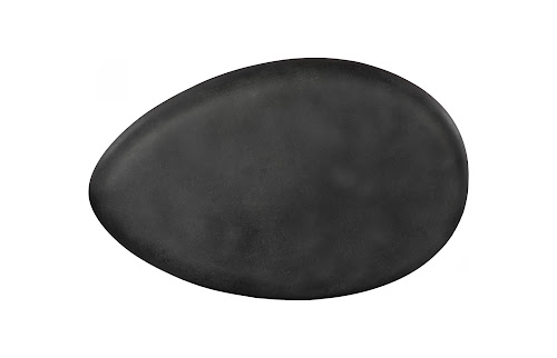 Phillips Collection River Stone Charcoal Stone Extra Large Coffee Table