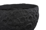 Phillips Collection Crater Black Stone Planter