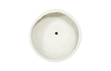 Phillips Collection Crater White Stone Planter