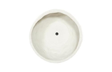 Phillips Collection Crater White Stone Planter