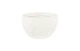 Phillips Collection Crater White Stone Planter