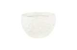 Phillips Collection Crater White Stone Planter