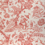 Brunschwig & Fils MARCEL RED Wallpaper
