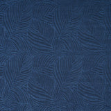 Schumacher Vicente Performance Velvet Indigo Fabric