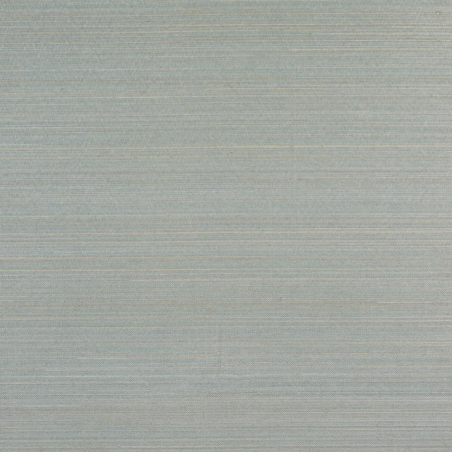 Schumacher Musa Abaca Wallcovering Sky Blue Wallpaper