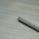 Schumacher Musa Abaca Wallcovering Sky Blue Wallpaper