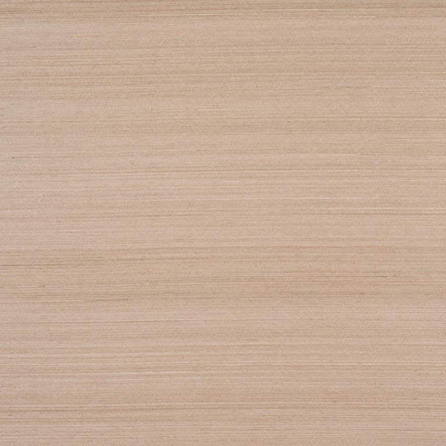 Schumacher Musa Abaca Wallcovering Antique Blush Wallpaper