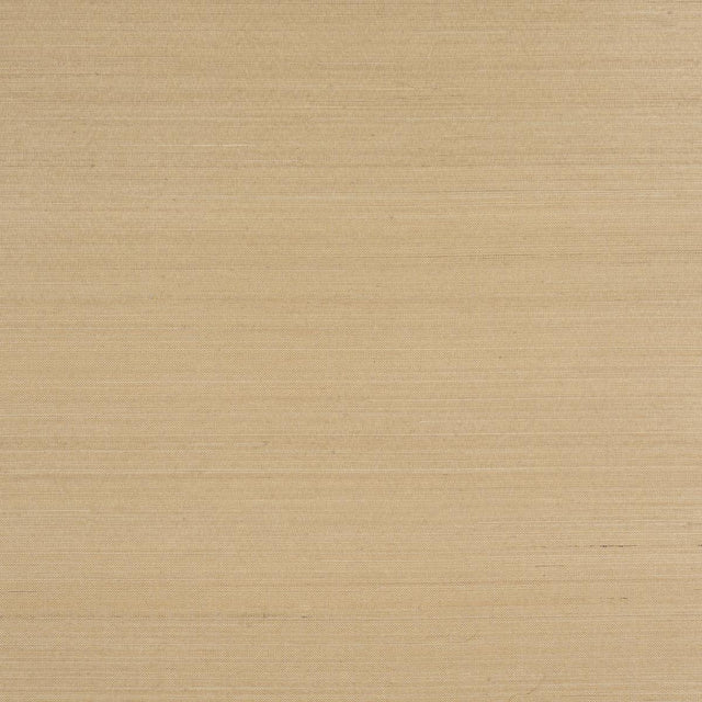 Schumacher Musa Abaca Wallcovering Soft Gold Wallpaper