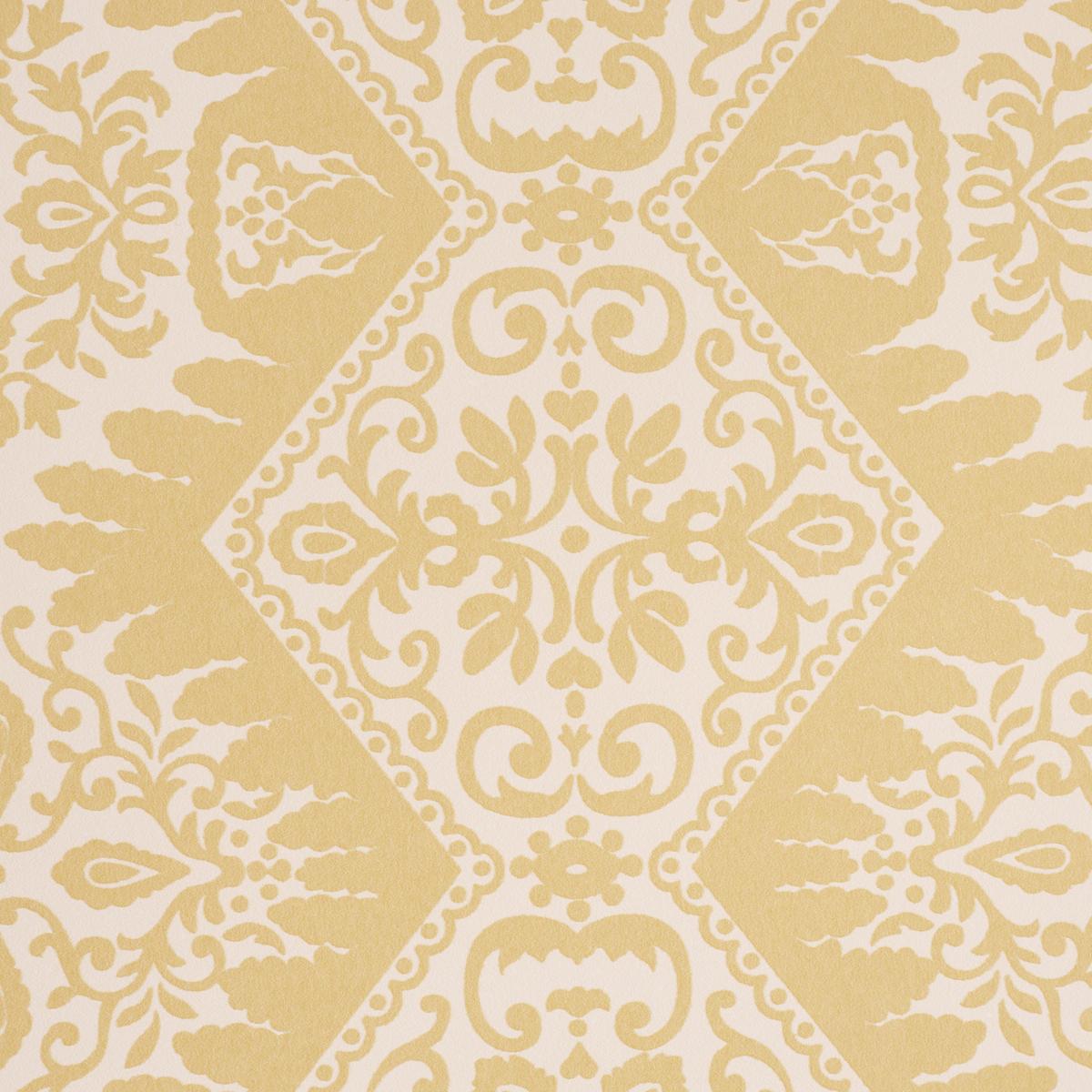 Schumacher Berkeley Straw Wallpaper