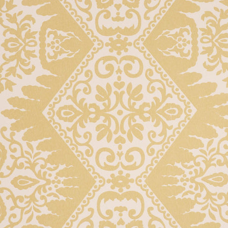 Schumacher Berkeley Straw Wallpaper