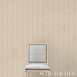 Schumacher Berkeley Wheat Wallpaper