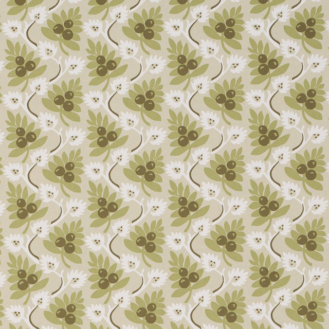 Schumacher Custis Orchard Leaf Wallpaper