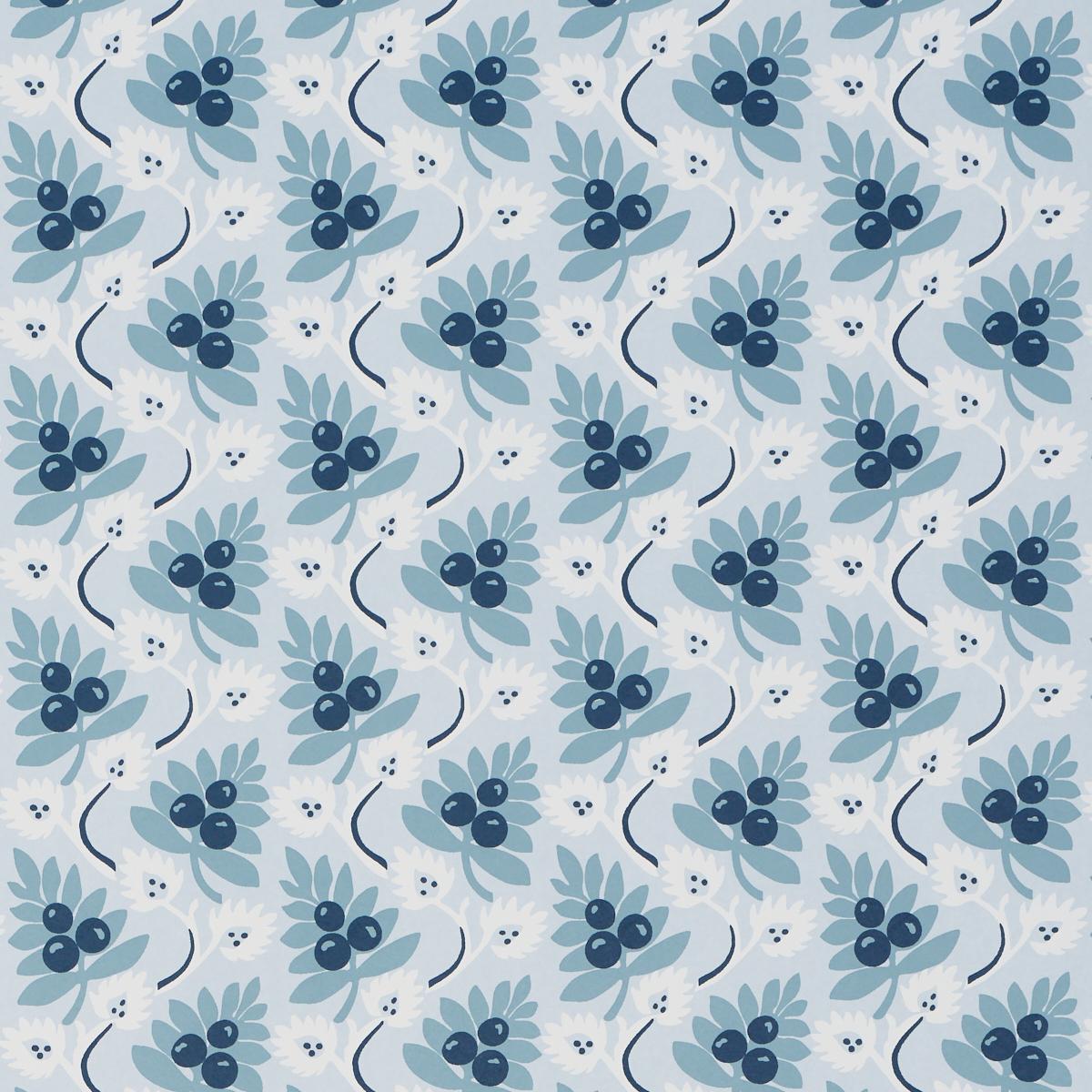 Schumacher Custis Orchard Sky Wallpaper