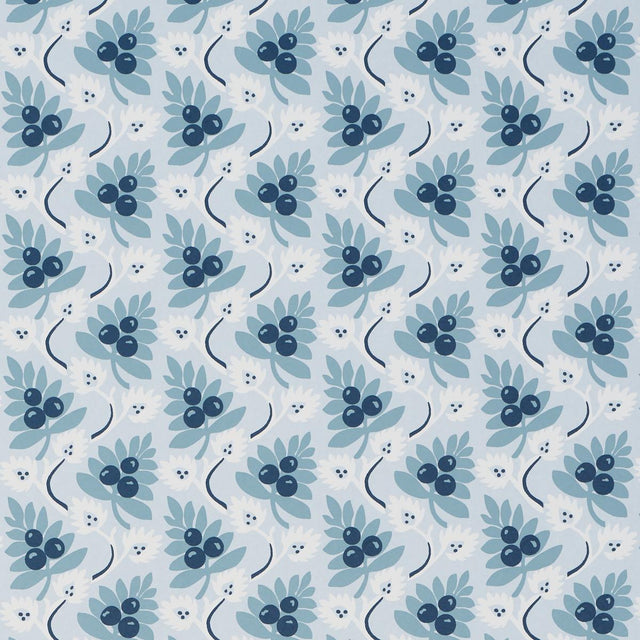 Schumacher Custis Orchard Sky Wallpaper