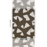 Schumacher Backdrop X Schumacher Antoinette Espresso Wallpaper