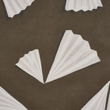 Schumacher Backdrop X Schumacher Antoinette Espresso Wallpaper