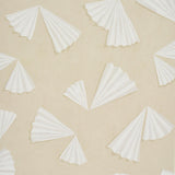 Schumacher Backdrop X Schumacher Antoinette Warm White Wallpaper