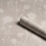 Schumacher Backdrop X Schumacher Before Midnight Light Beige Wallpaper