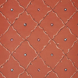 Schumacher Backdrop X Schumacher Colette Red Wallpaper