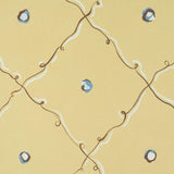 Schumacher Backdrop X Schumacher Colette Light Yellow Wallpaper