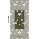 Schumacher Backdrop X Schumacher Lady Lilith Olive Wallpaper