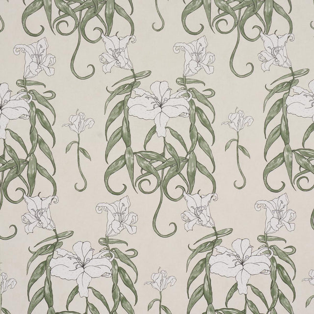 Schumacher Backdrop X Schumacher Lady Lilith Off White Wallpaper