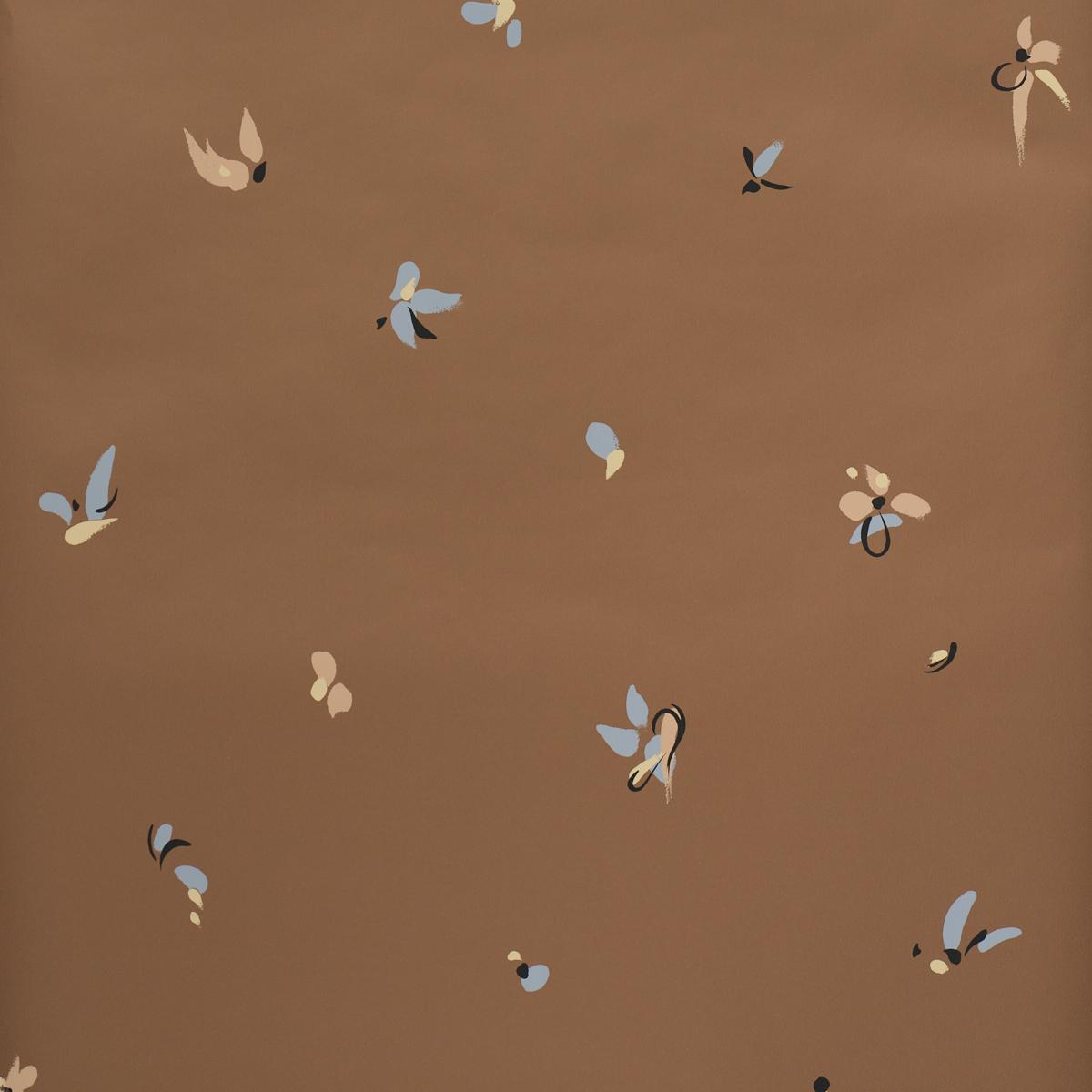 Schumacher Backdrop X Schumacher La Belle Copper Wallpaper