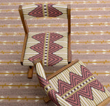 Schumacher Mixco Hand Woven Brocade Dewberry Fabric