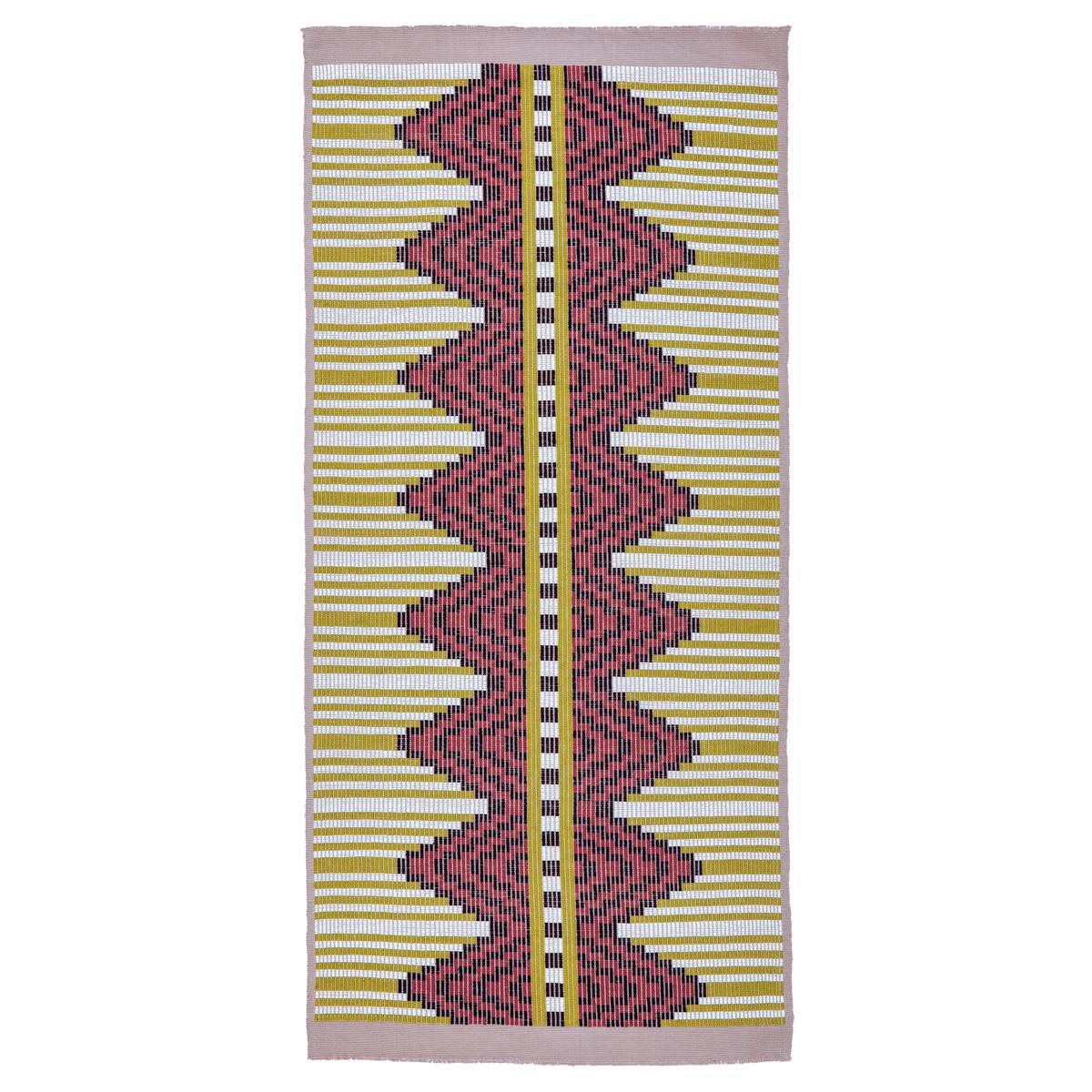 Schumacher Mixco Hand Woven Brocade Dewberry Fabric