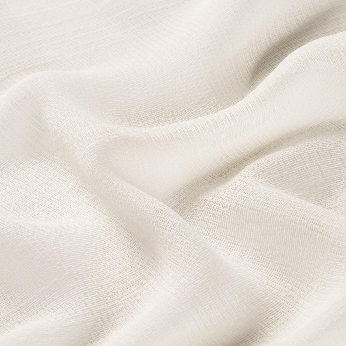 Schumacher Great Basin Sheer White Fabric