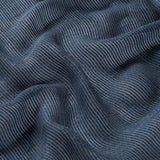 Schumacher Great Basin Sheer Indigo Fabric
