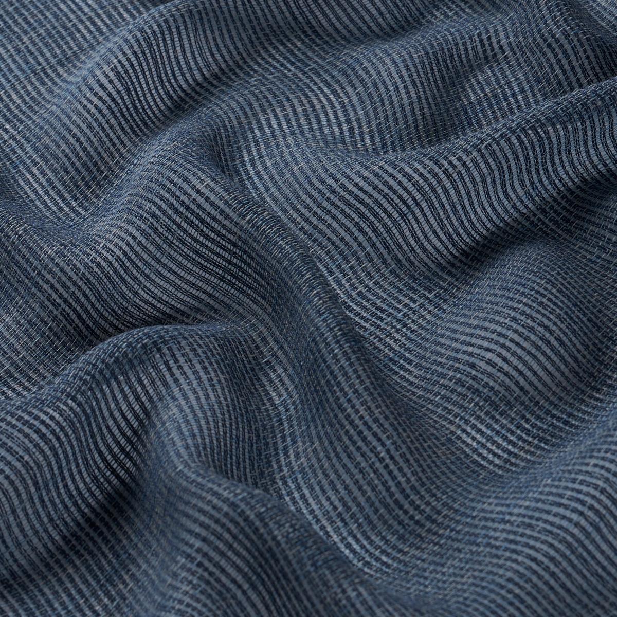 Schumacher Great Basin Sheer Indigo Fabric