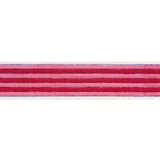 Schumacher Pink Arya Stripe Hand Block Trim