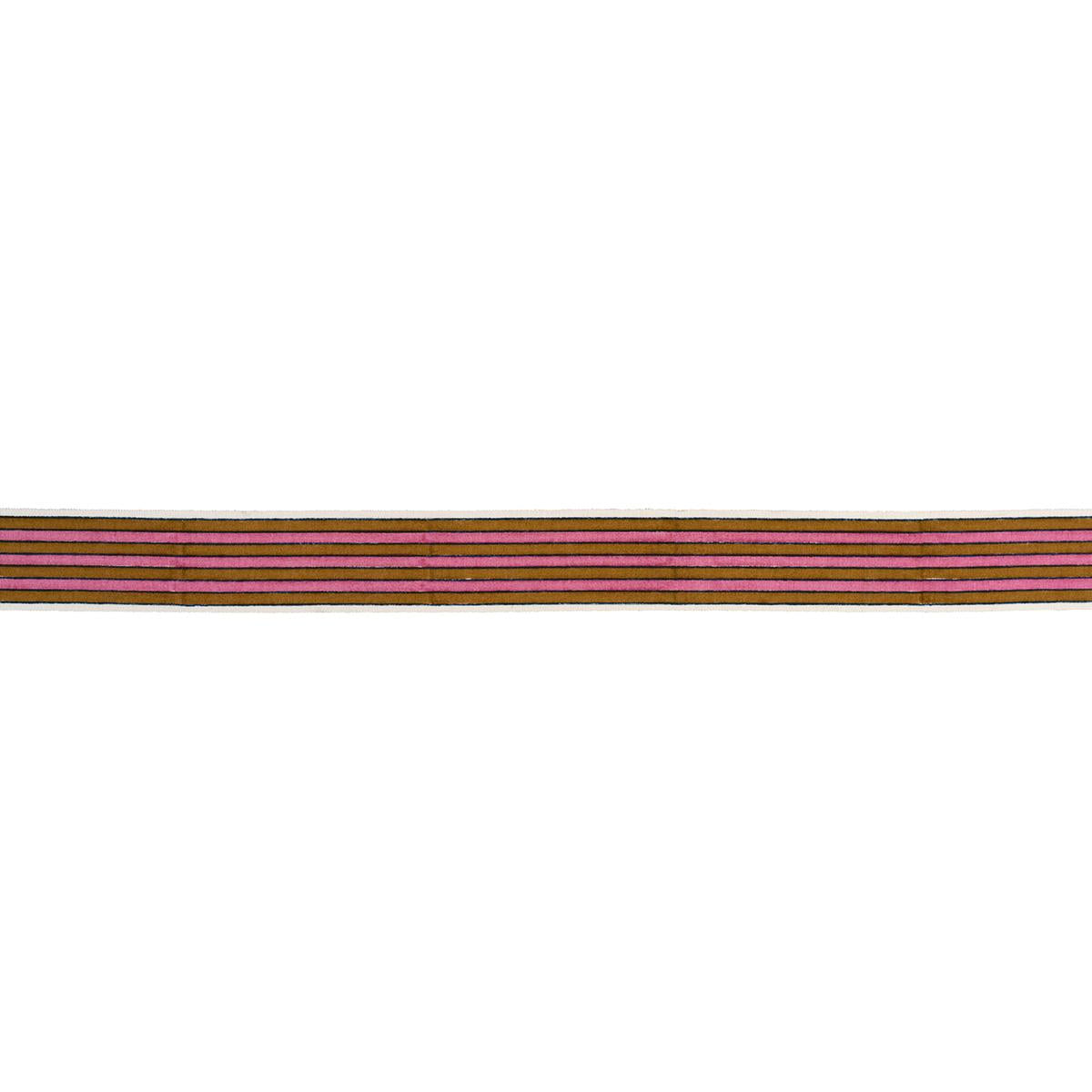 Schumacher Gold Arya Stripe Hand Block Trim