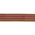Schumacher Gold Arya Stripe Hand Block Trim