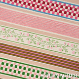 Schumacher Pink Chequer Hand Block Trim