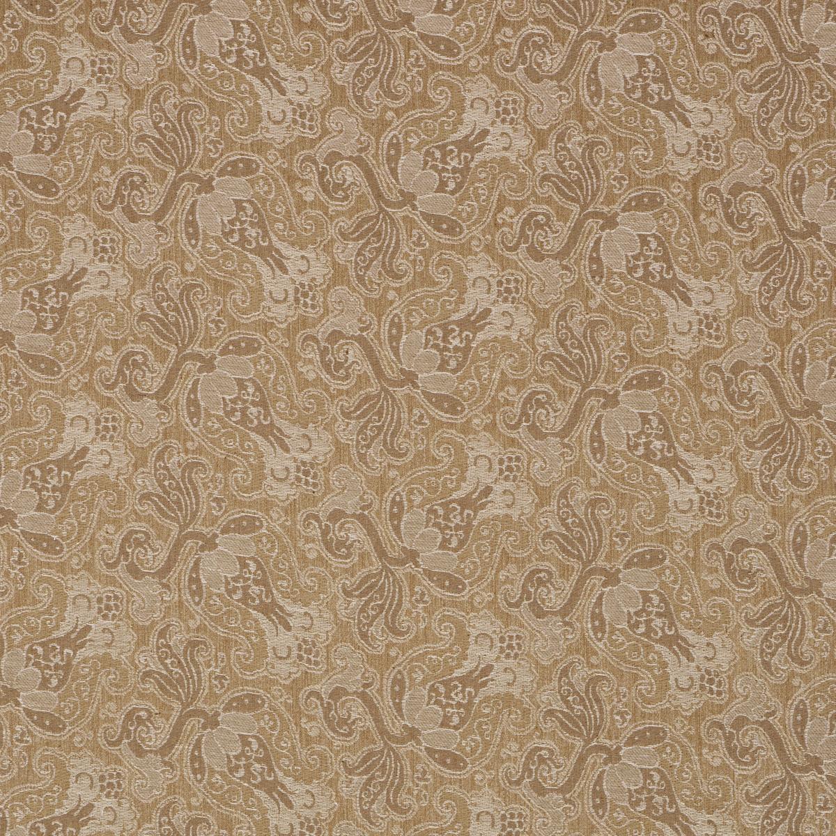 Schumacher Tulipano Caramel Fabric