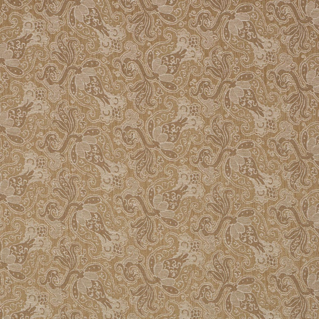 Schumacher Tulipano Caramel Fabric