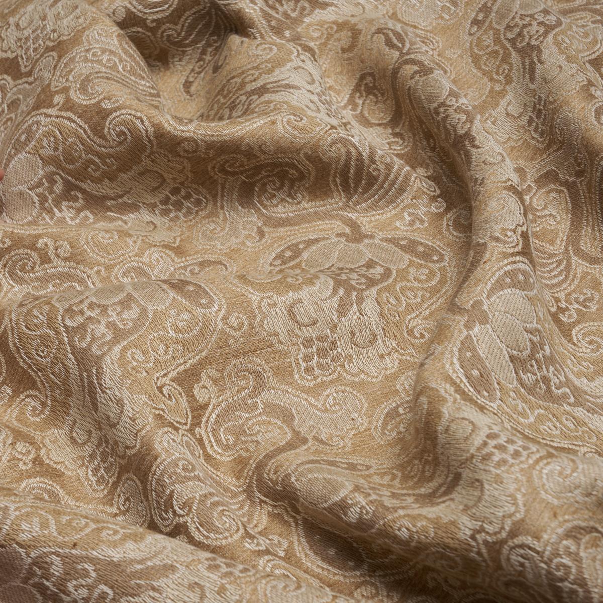 Schumacher Tulipano Caramel Fabric