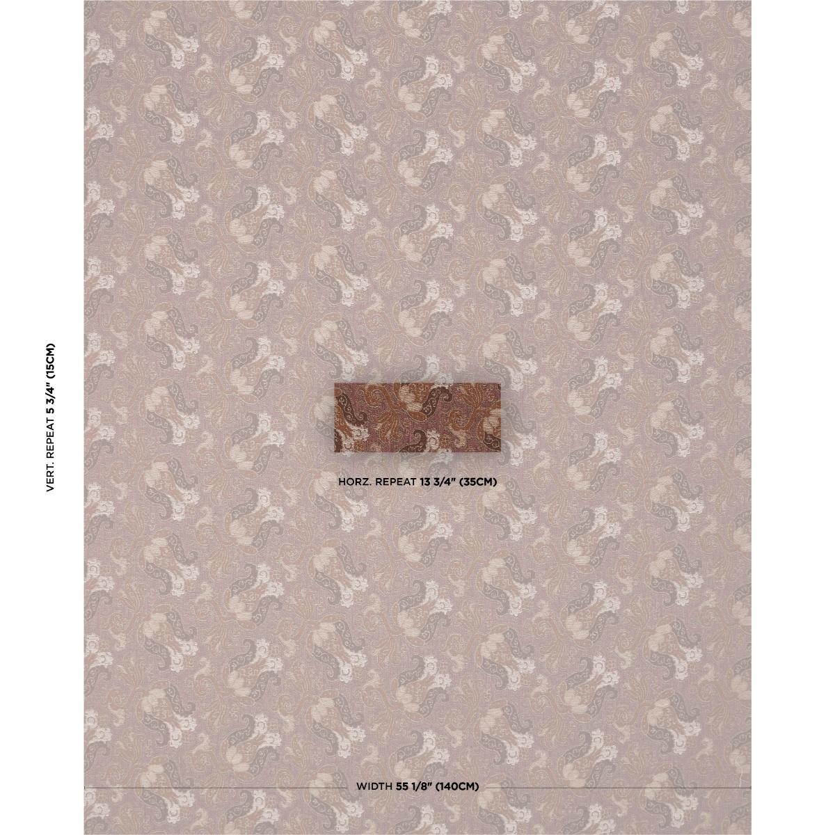 Schumacher Tulipano Orchid Fabric