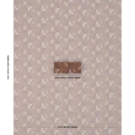 Schumacher Tulipano Orchid Fabric