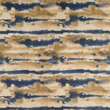 Thibaut Silver Lining Indigo And Gold Fabric