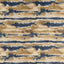 Thibaut Silver Lining Indigo And Gold Fabric
