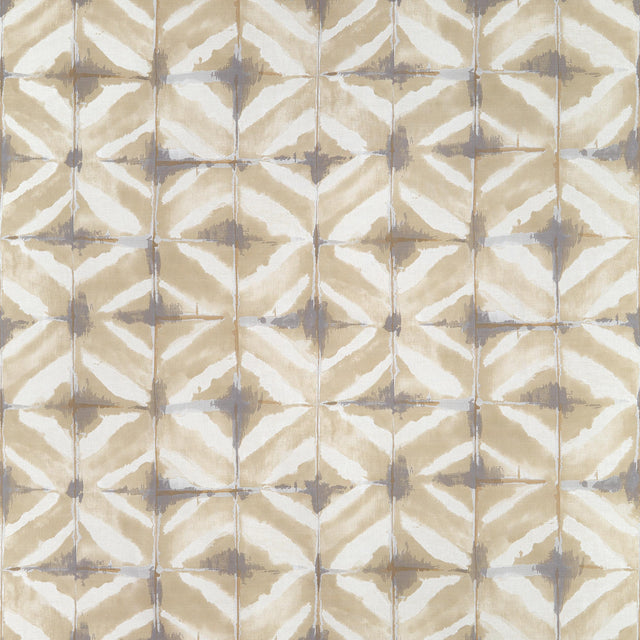 Thibaut Water Blocks Beige Fabric