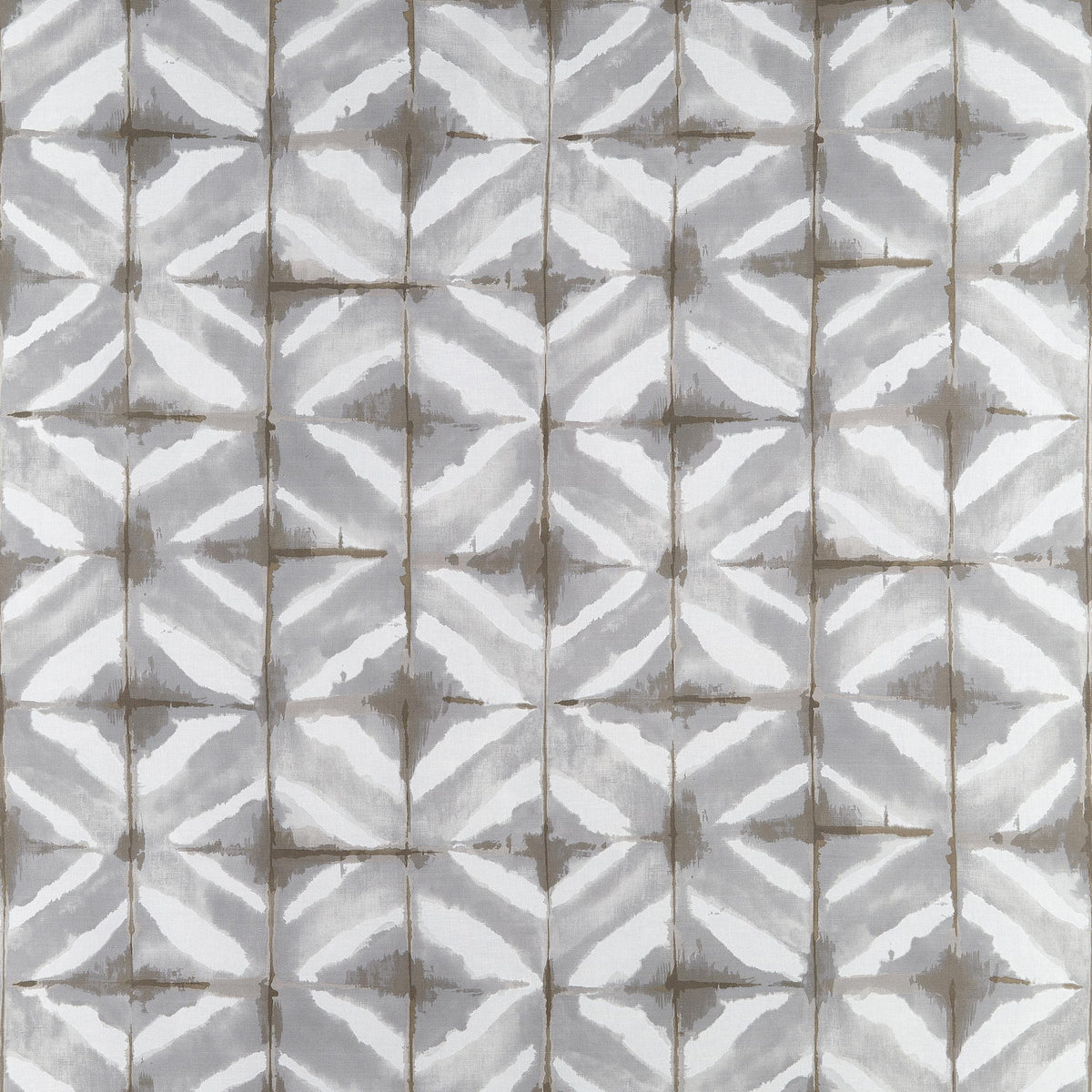 Thibaut Water Blocks Grey Fabric