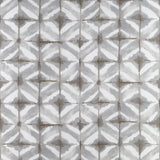 Thibaut Water Blocks Grey Fabric