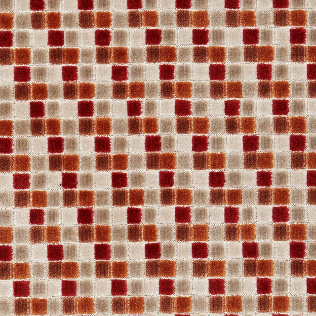 Clarke & Clarke TRIBECA SPICE Fabric