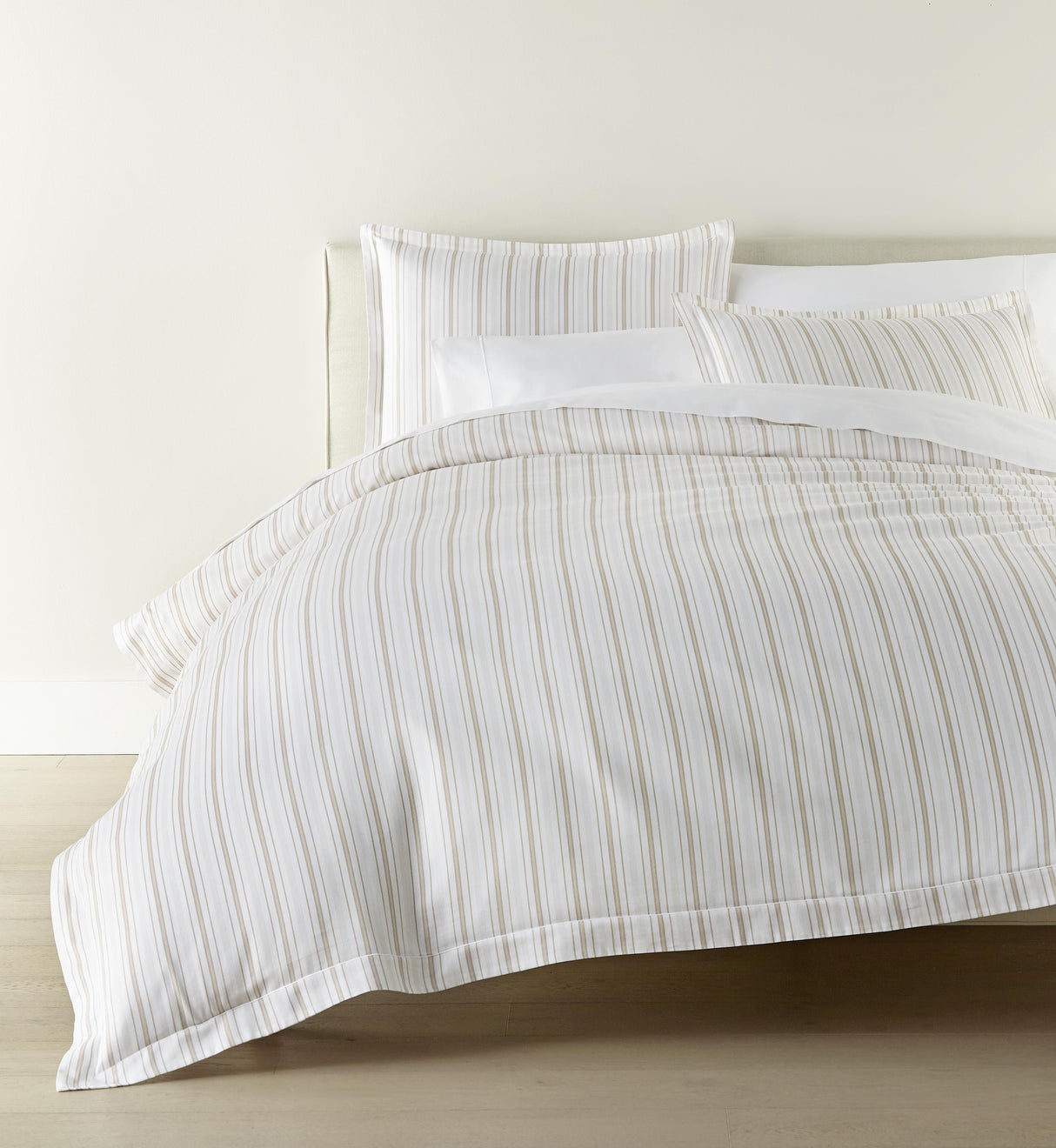 Peacock Alley Classic Printed Duvet Set -Shelby Stripe