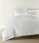 Peacock Alley Classic Printed Duvet Set -Shelby Stripe