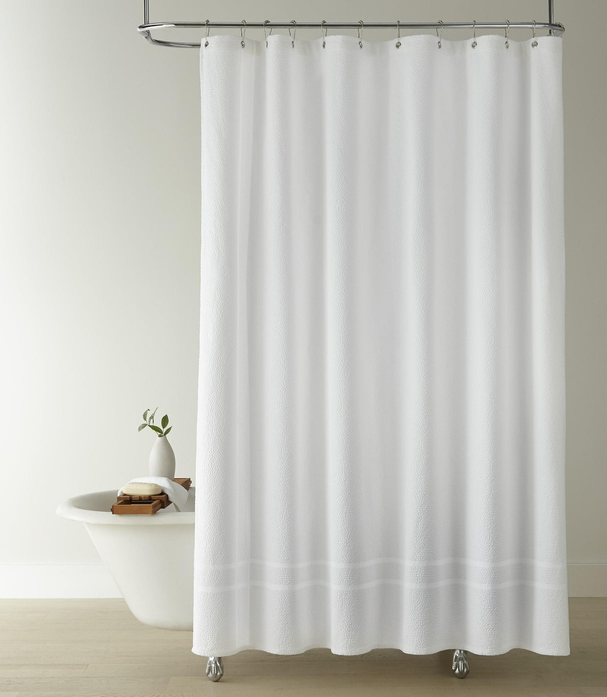 Peacock Alley Montauk Matelasse Shower Curtain